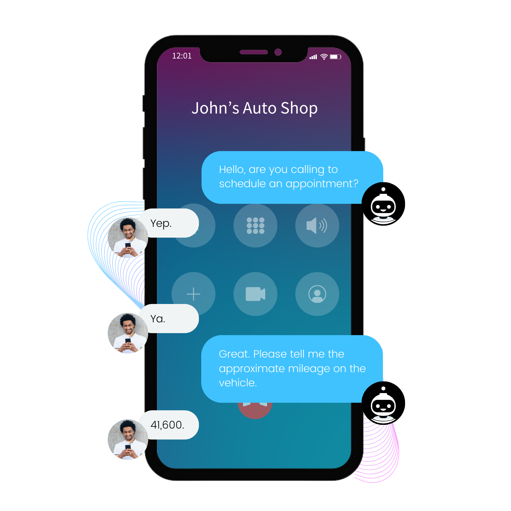 screenshot of SmartAction Speech IVR System